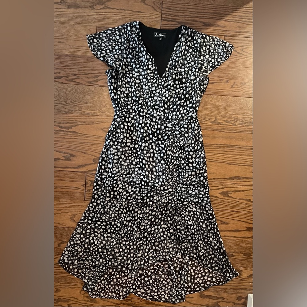 Sam Edelman Black and White Midi Dress